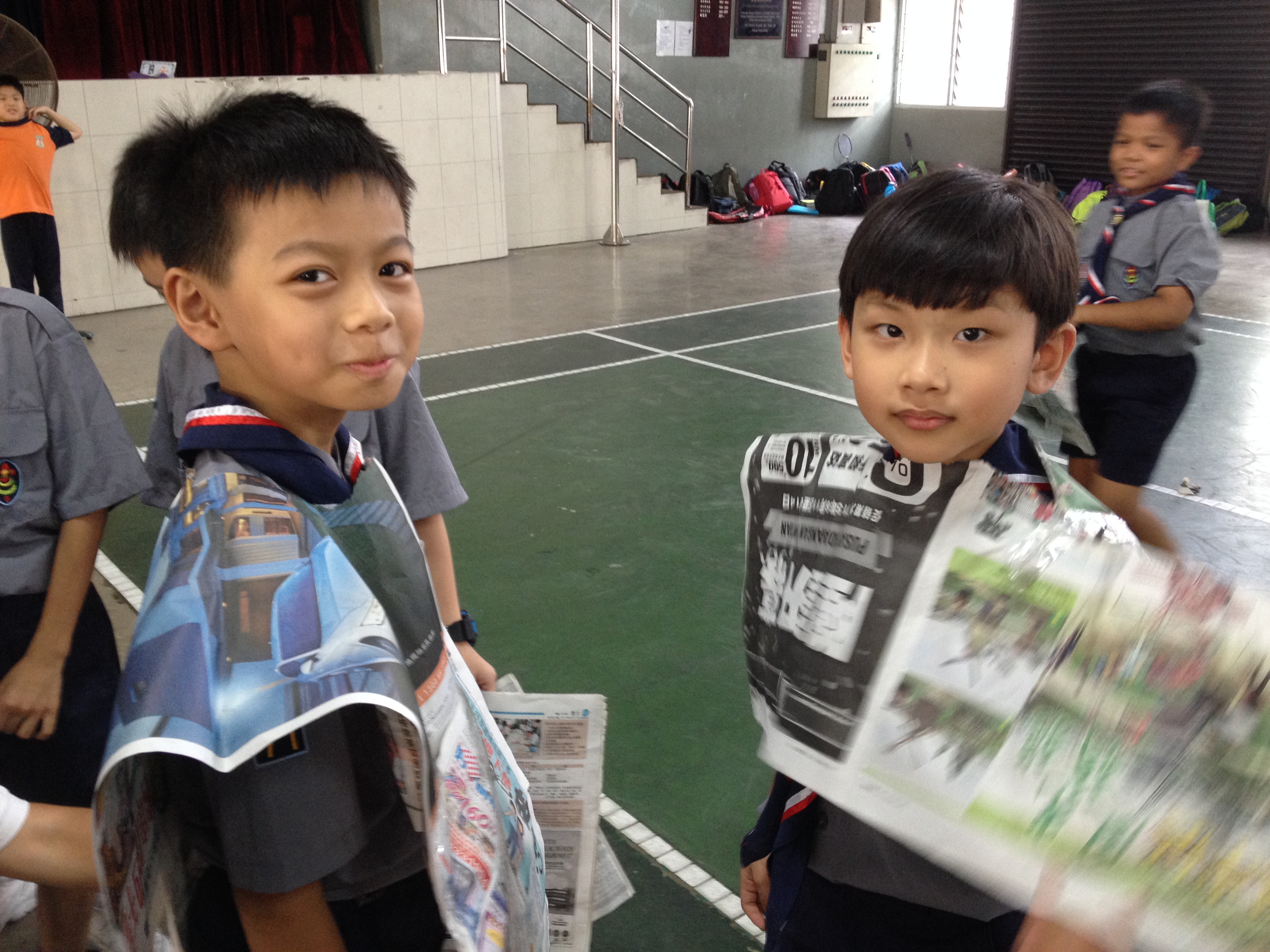 Yellow Bin recycle clothes drive at SJK(C) Foon Yew 3 school, Johor Bahru
